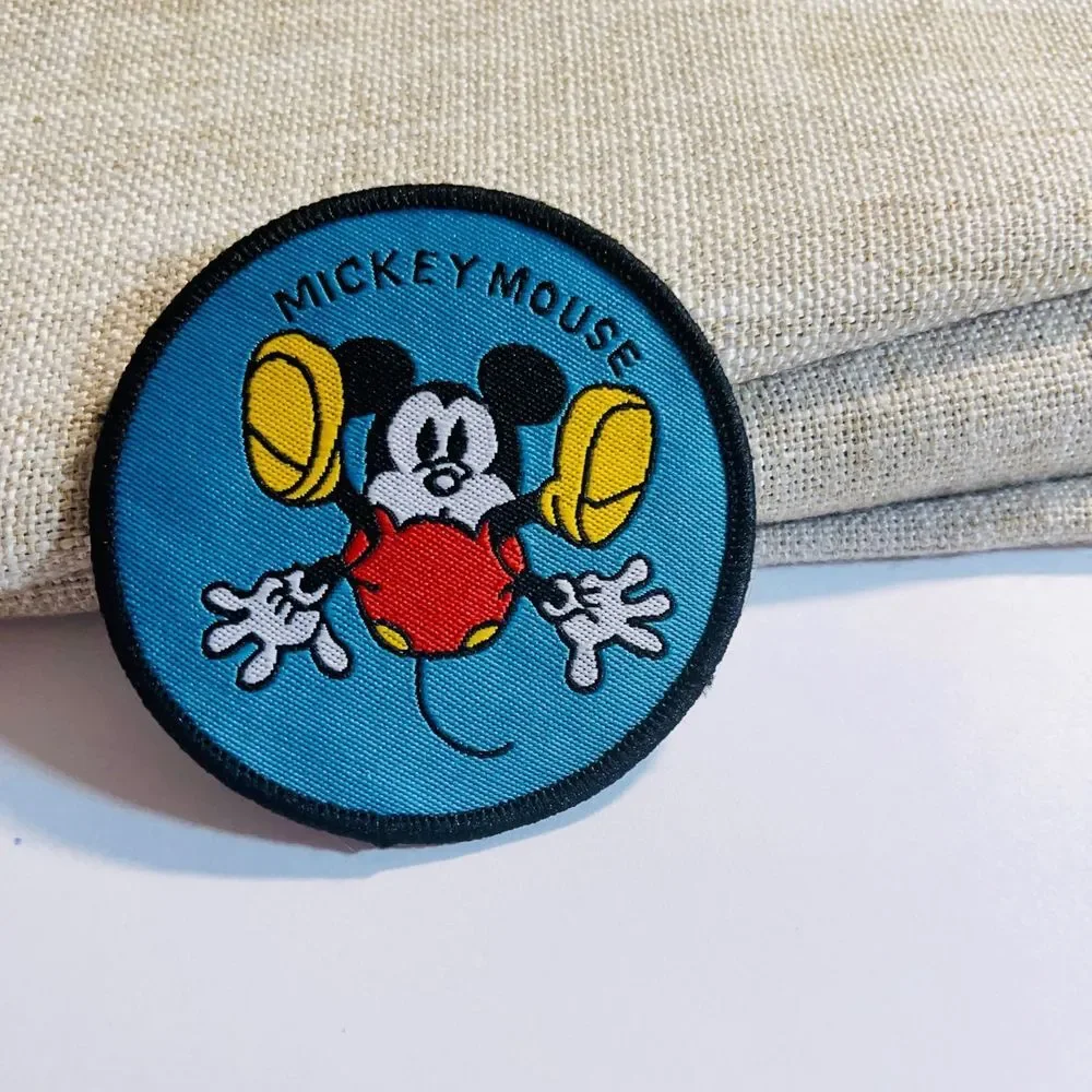 Iron on Patch-Mickey Mouse-Disney‎